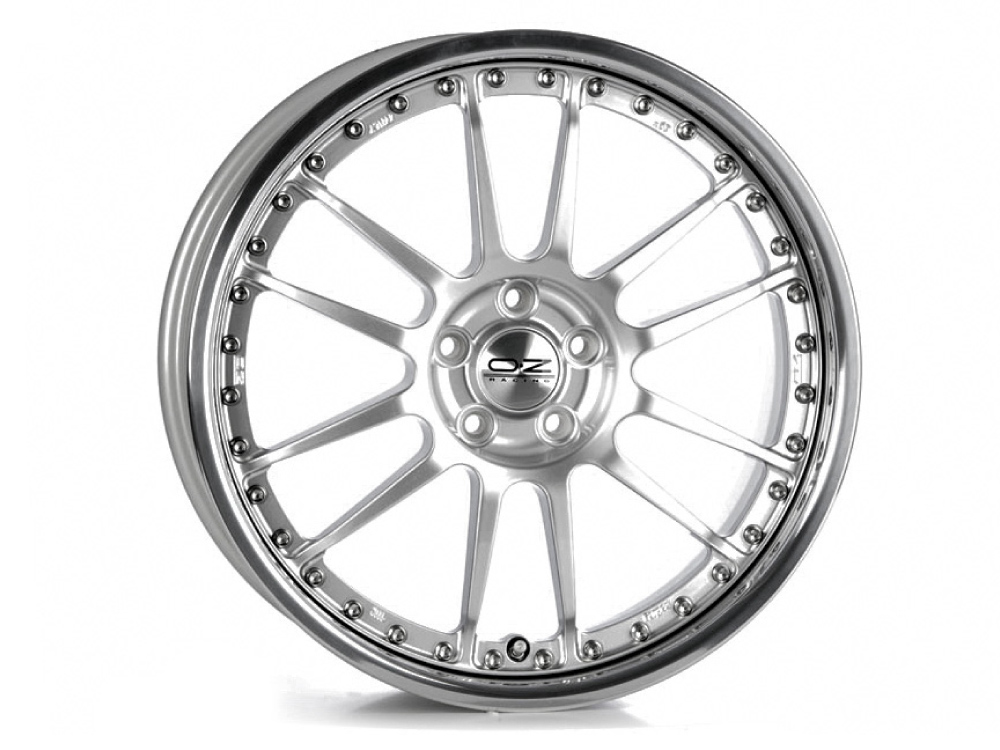 19 Inch OZ Racing Superleggera III Silver Alloy Wheels