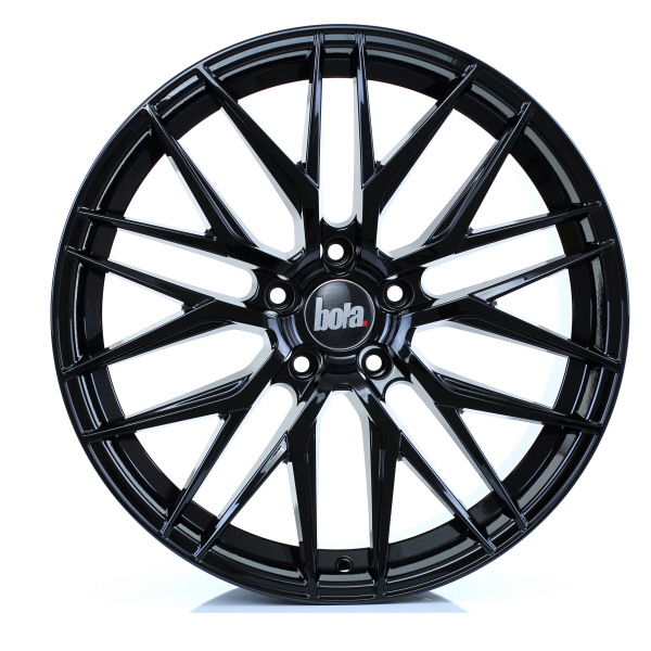 20 Inch Bola B22 Gloss Black Alloy Wheels