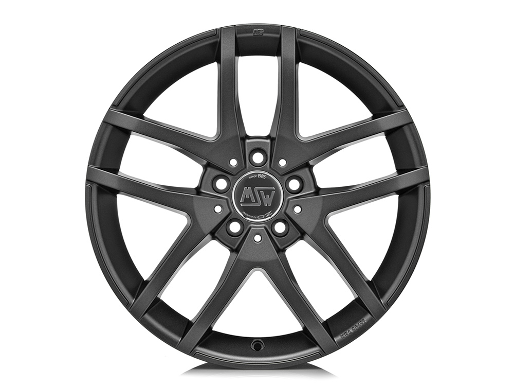 16 Inch MSW (by OZ) MSW 28 Grey Alloy Wheels