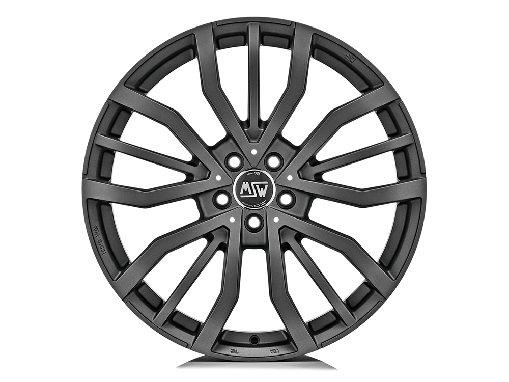 19 Inch MSW (by OZ) 49 Matt Gun Metal Alloy Wheels