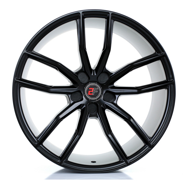 20 Inch 2FORGE ZF4 Matt Black Alloy Wheels