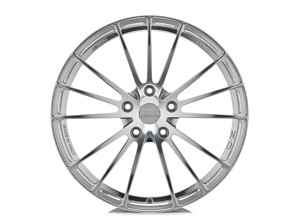 9x20/9.5x20 (Front) & 10x20/10.5/20/11x20/11.5x20 (Rear) OZ Racing Forged Ares Ceramic Polished Alloy Wheels