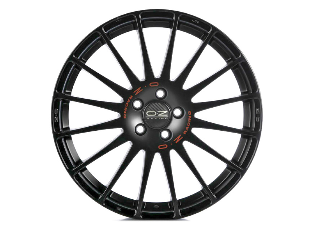 16 Inch OZ Racing Superturismo GT Black Alloy Wheels