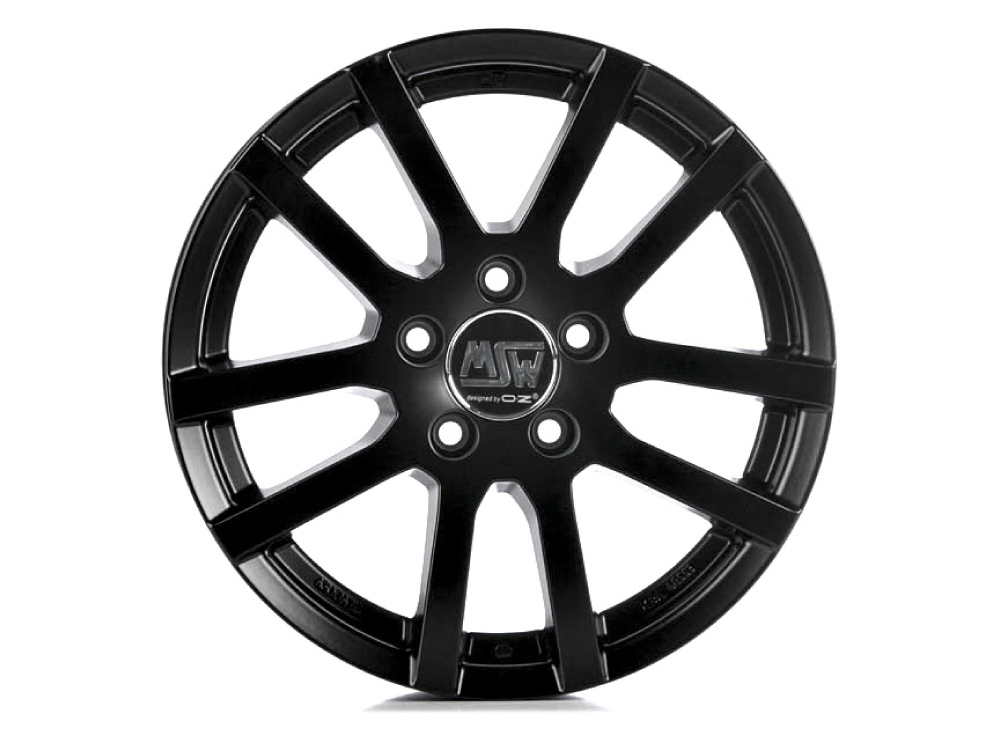 16 Inch MSW (by OZ) 22 Black Alloy Wheels