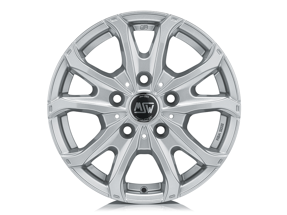 16 Inch MSW (by OZ) 48 Van Silver Alloy Wheels