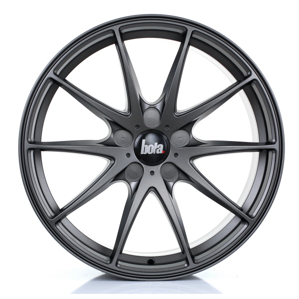 18 Inch Bola B9 Matt Gun Metal Alloy Wheels