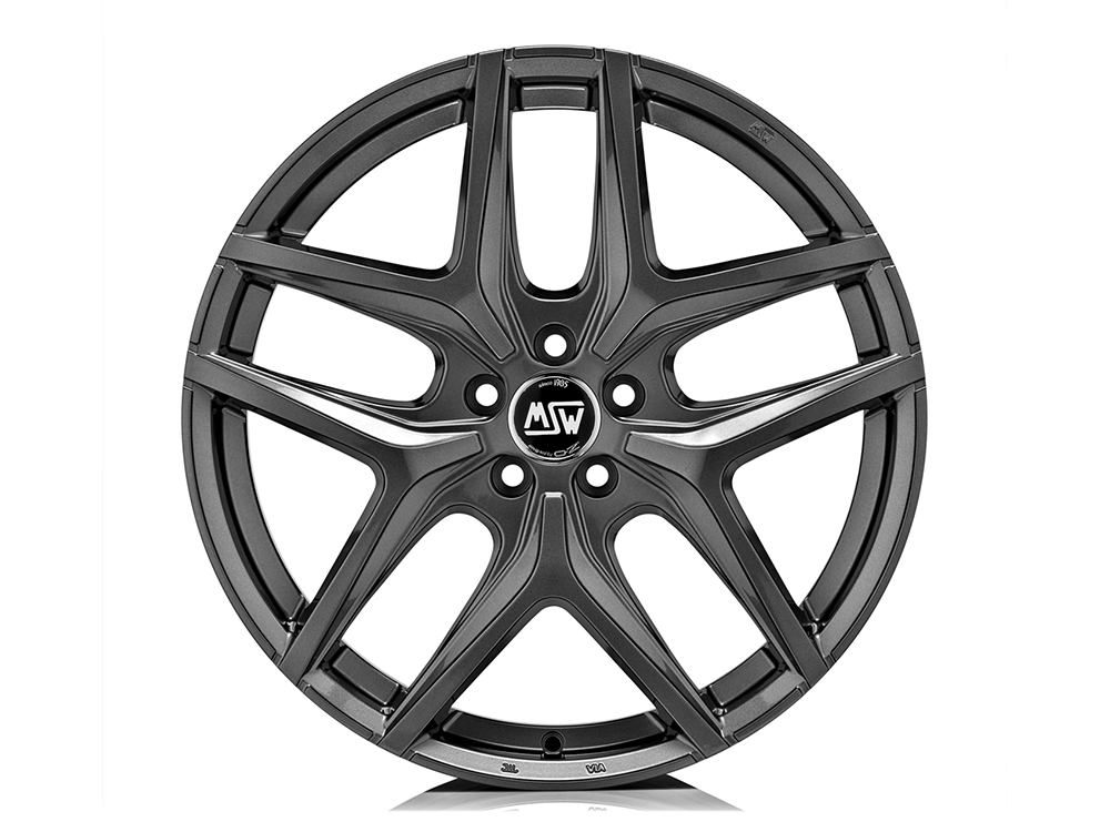 19 Inch MSW (by OZ) 40 Gloss Gunmetal Alloy Wheels