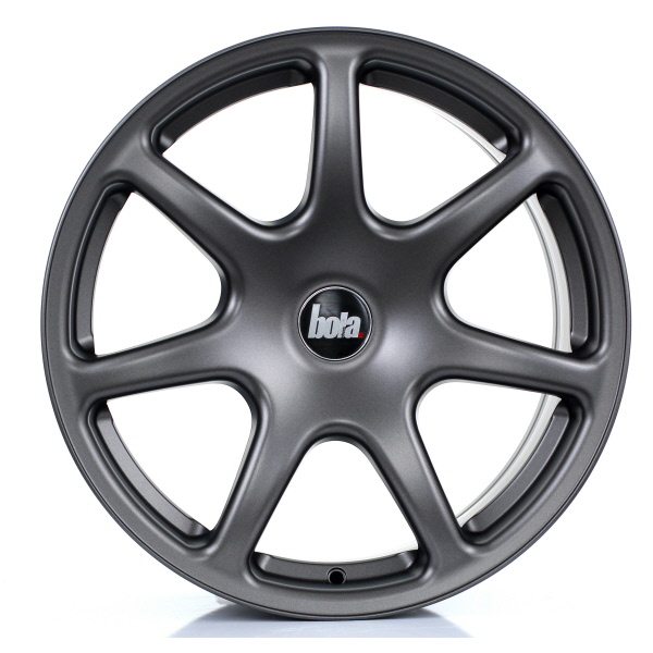 17 Inch Bola B7 Matt Gun Metal Alloy Wheels