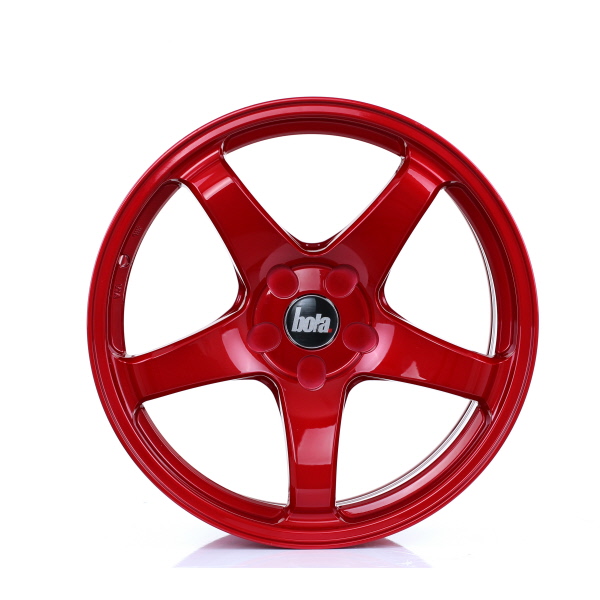 18 Inch Bola B2R Candy Red Alloy Wheels