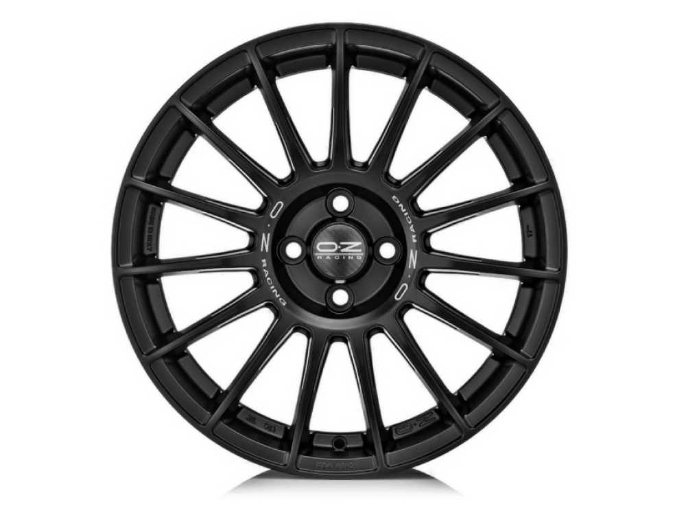 21 Inch OZ Racing Superturismo LM Matt Black Alloy Wheels