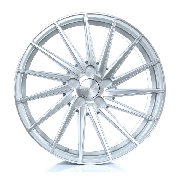 19 Inch Bola ZFR Silver Polished Face Alloy Wheels