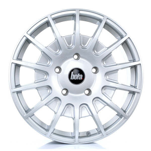 20 Inch Bola B21 Silver Alloy Wheels