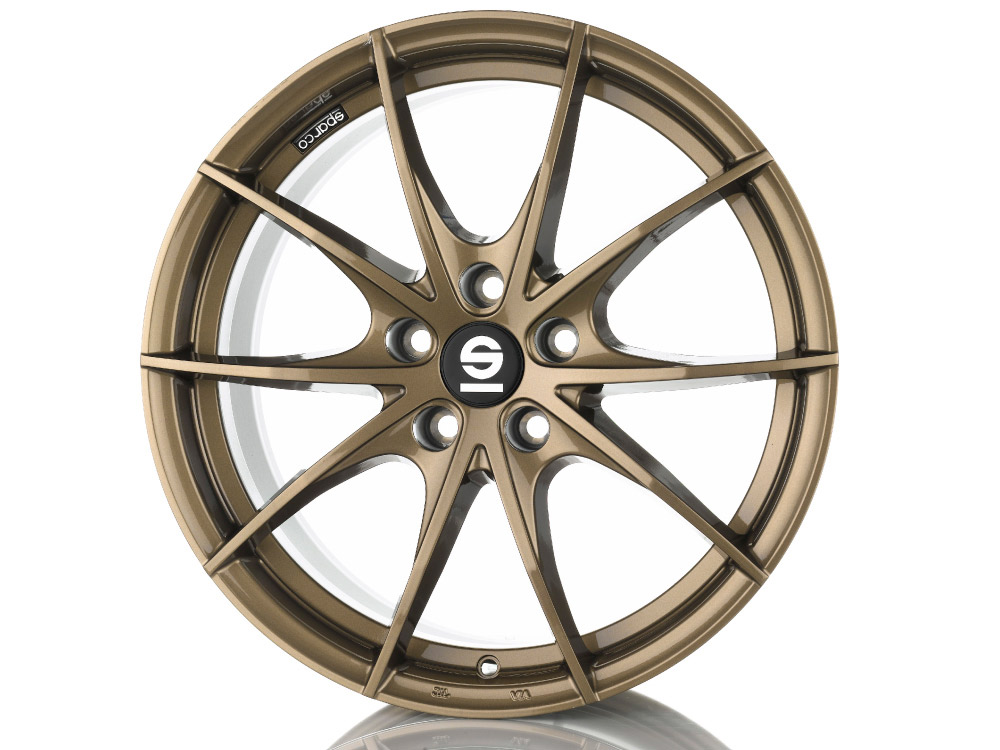 18 Inch Sparco Trofeo 5 Bronze Alloy Wheels